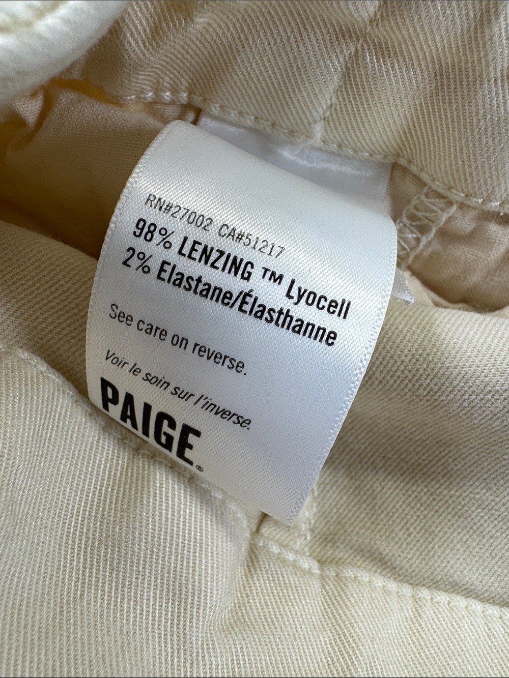 Paige straight leg Pant Jeans size 27 - Picture 9 of 9